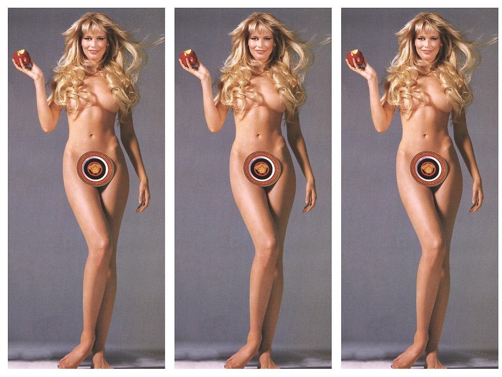 Клаудия Шиффер (Claudia Schiffer)  фон знаменитости на рабочий стол