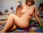 нарисованные девушки обои 64