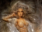 нарисованные девушки обои 70