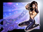 нарисованные девушки обои 80