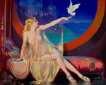 рисованные женщины эротика обои 19