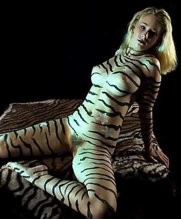 зебра. фото бодиарта, body art