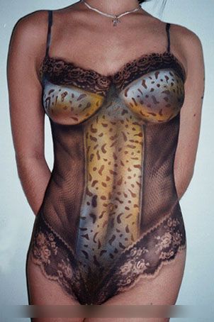 Комбинация.   фото бодиарта, body art
