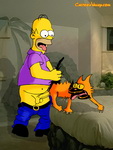 Мардж Симпсон порно 041