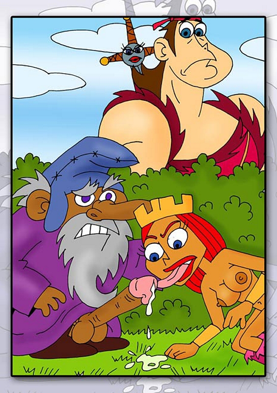 Дэйв-варвар застукал свою сетру Кэнди сосущую член дяде Освиджу