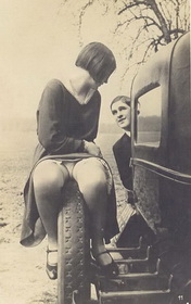 голая женщина ретро фото  0622